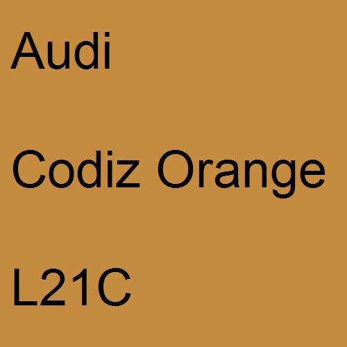 Audi, Codiz Orange, L21C.